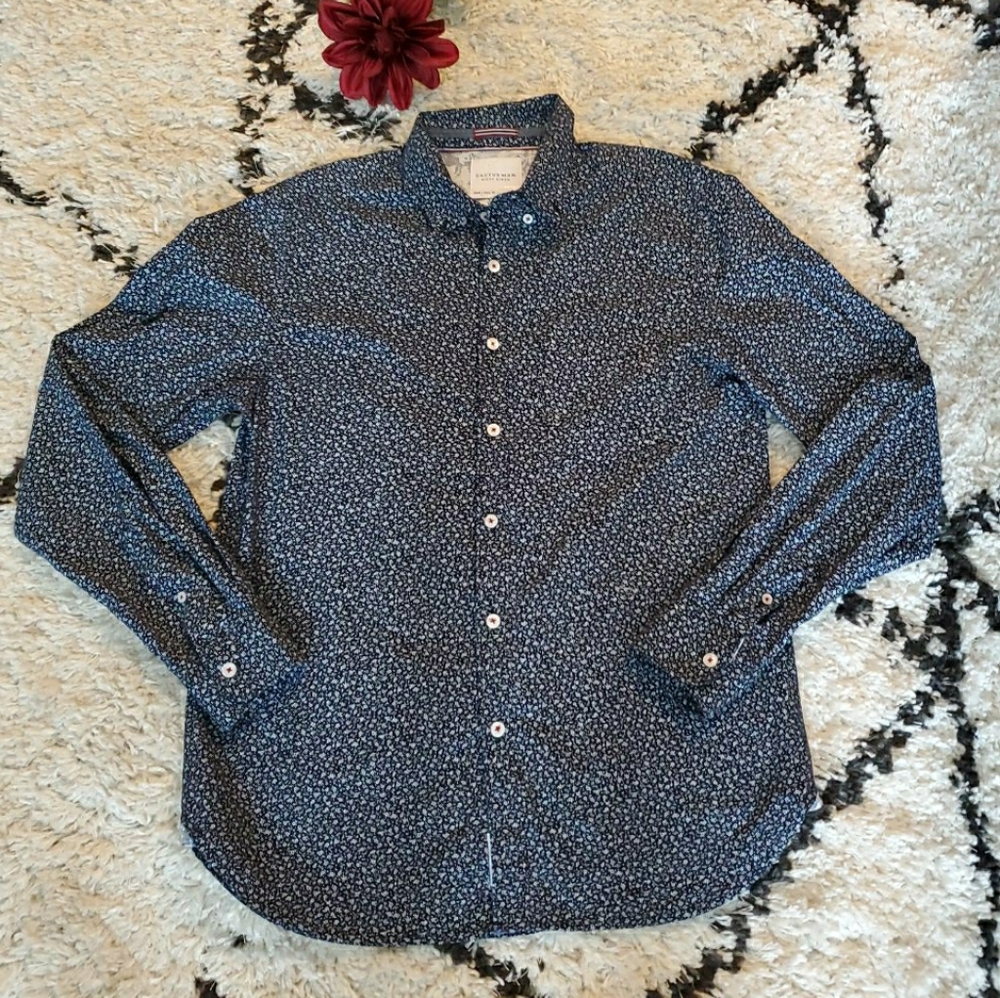 Ricky Singh Cactus Man Button Down Shirt